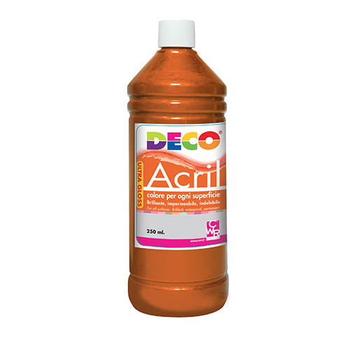[TPC11700-42] ACRILICO DECO ML.250 - RAME (min.ord.6 o multipli)