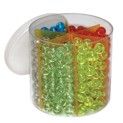 [TPC11798] PERLE CRISTAL DIAM.MM.16 - BARATTOLO 120 PZ.COL.ASS.
