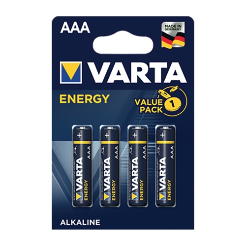 [TPC12153] PILA ENERGY ALCALINE MINI STILO - BLISTER 4 PZ. (min.ord.10 o multipli)