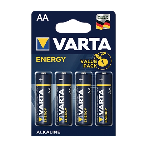 [TPC12154] PILA ENERGY ALCALINE STILO - BLISTER 4 PZ. (min.ord.20 o multipli)