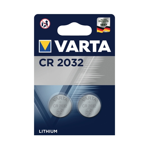 [TPC12158] PILA LITIO PASTIGLIA  - BLISTER 2 PZ. (min.ord.10 o multipli)