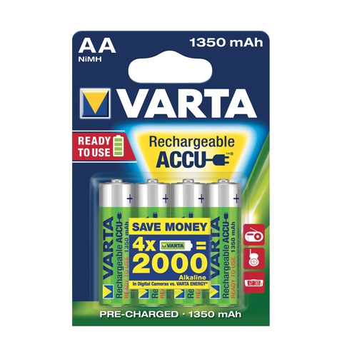 [TPC12159] PILA STILO ECO RICARICABILE  - BLISTER 4 PZ. (min.ord.10 o multipli)