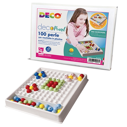 [TPC12257] SCATOLA 100 PERLE + VASCHETTA