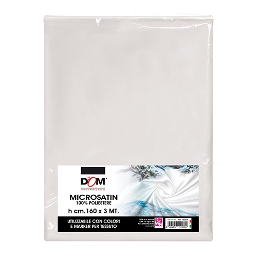 [TPC12262] MICROSATIN 100% POLIESTERE CM.160X3 MT