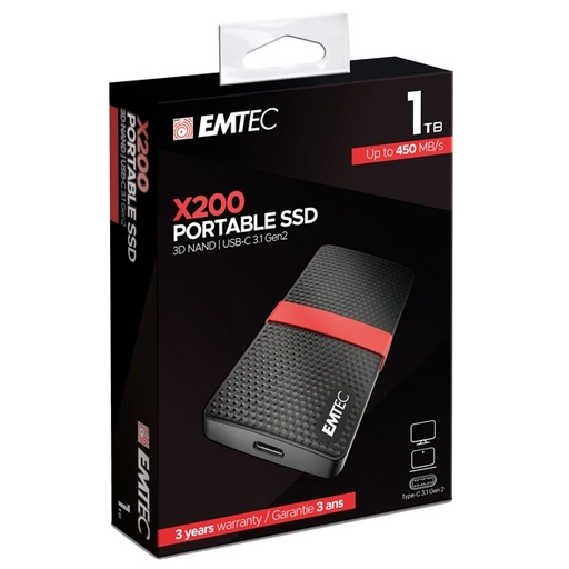 [DEMTD1TX200] Emtec Hard Disk SSD esterno da 1 terabyte (3.1)