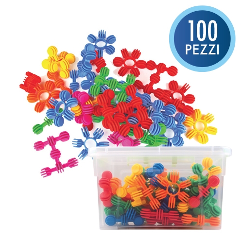 [TPC12328-1] IN-STAR COSTRUZIONI - BAULETTO 100 PEZZI