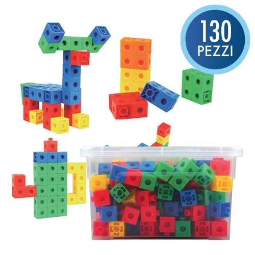 [TPC12347] CUBETTI MULTI-INCASTRI CM.2 - BAULETTO PEZZI 130