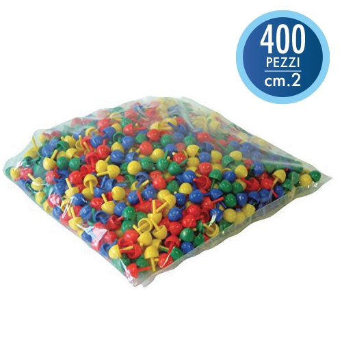 [TPC12348-3] CHIODINI GRANDI MM.20 - BUSTA GR.500 - +/- 400 PZ