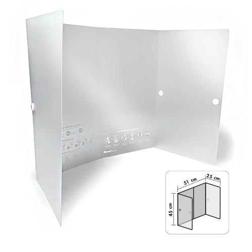 [TPC12524] BARRIERA PROTETTIVA  CM. 51X25X45 H