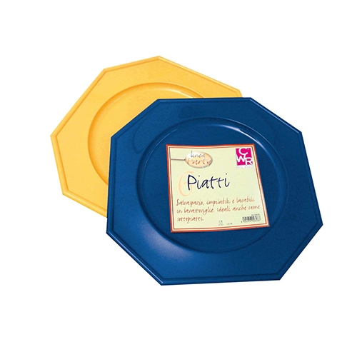 [TPC1254-4B] SOTTOPIATTI BLU - CONF. 4 PZ.
