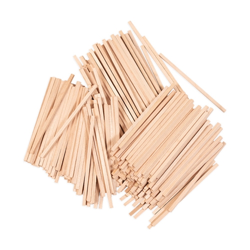 [TPC12635] BASTONCINI LEGNO MM. 86X3X3 - SET PZ. 650