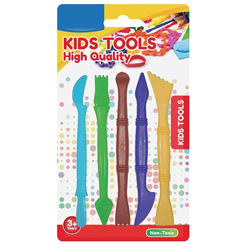 [TPC12710] ATTREZZI PER MODELLARE - BLISTER PZ. 5 (min.ord.6 o multipli)