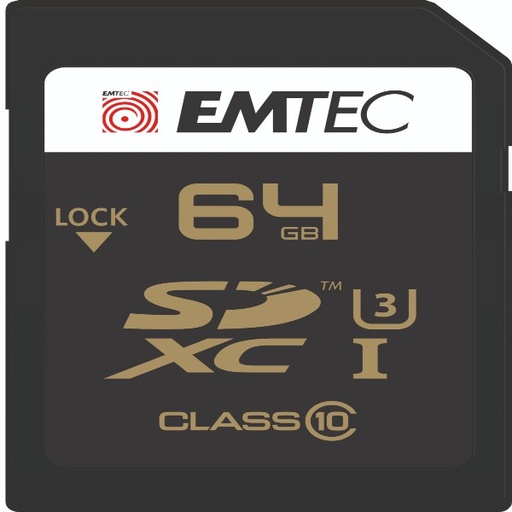 [DEMTD64GXC10P] Emtec SDXC 64GB Class10 Speedin