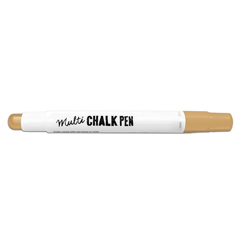 [TPC12757-2] PENNA GESSO STICK  CANCELLABILE - ORO (min.ord.12 o multipli)