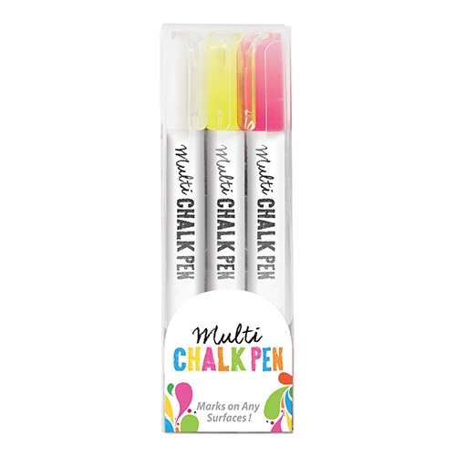 [TPC12757-A3] PENNE GESSO STICK CANCELLABILI SET PZ.3