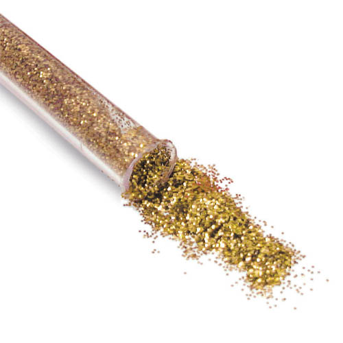 [TPC130-1-O] GLITTER - FLACONE ML.12 - ORO (min.ord.24 o multipli)