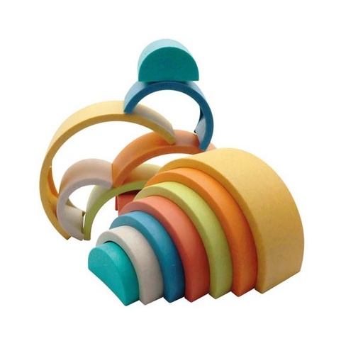 [TPC13243] ARCHI RAINBOW 100% BIO - SET PZ. 7