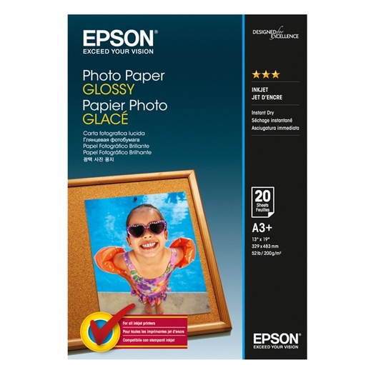 [DEPSS042535] CARTA FOTOGRAFICA LUCIDA GOOD 20fg 200gr 457x305mm A3+ EPSON