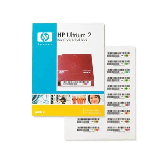 [DHPQ2002A] ETICHETTE PER CODICI A BARRE PER AUTOMAZIONE HP ULTRIUM 2
