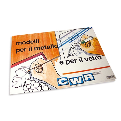 [TPC1641] ALBUM MODELLI PER VETRATA CM. 30X40 (min.ord.5 o multipli)