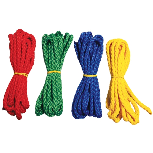 [TPC1715] CORDE COLORATE MT. 3 CAD. - BUSTA 4 PZ. - COLORI ASS.