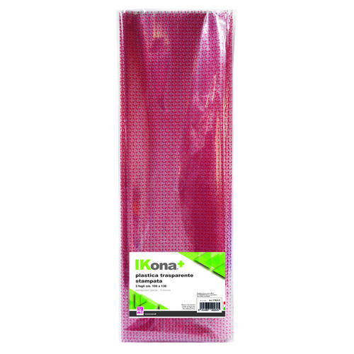 [TPC1765-3] PLASTICA FIORI FANTASIA - BUSTA 3 FOGLI CM. 100X130 (min.ord.5 o multipli)