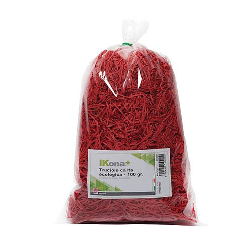 [TPC1767-1] TRUCIOLO CARTA ECOLOGICA - BUSTA GR. 100 ROSSO