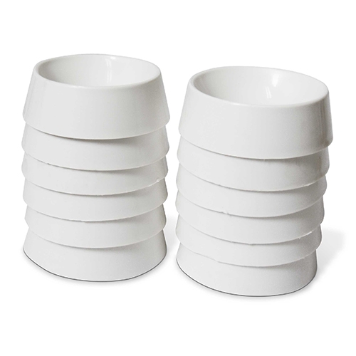 [TPC177] CIOTOLE PLASTICA DIAM. CM. 6 - CONF. 10 PZ.