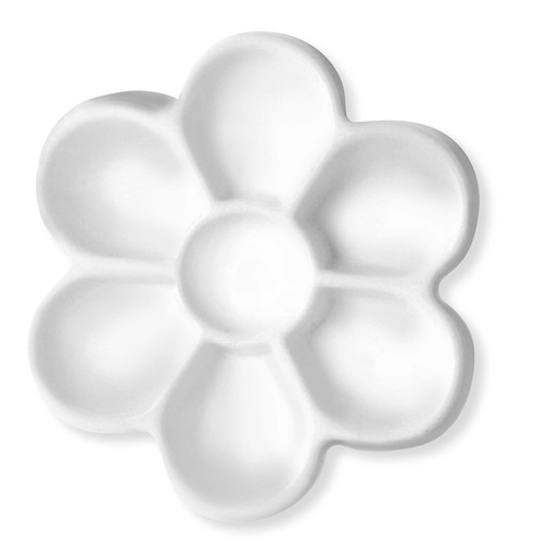 [TPC183] BACINELLA FIORE DIAM. CM. 18 CON 7 SCOMPARTI (min.ord.10 o multipli)