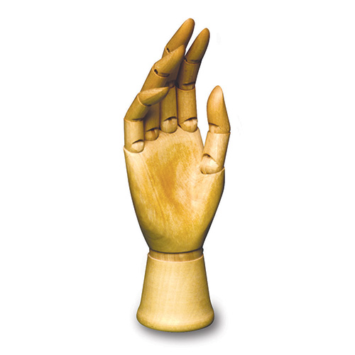 [TPC206-1] MANO DONNA SNODABILE - H CM.25 - SINISTRA