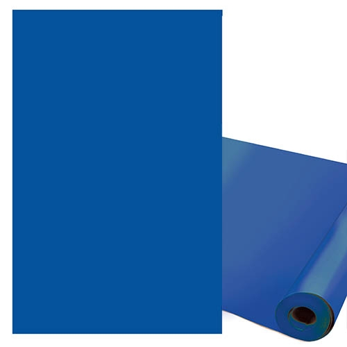 [TPC2115-3] CARTA VELLUTATA ADESIVA ROTOLO MT.2X50CM. H - BLU
