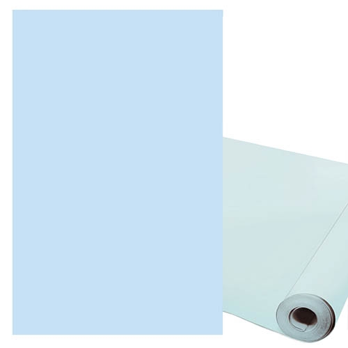 [TPC2115-5] CARTA VELLUTATA ADESIVA ROTOLO MT.2X50CM. H - AZZURRO