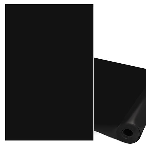 [TPC2115-9] CARTA VELLUTATA ADESIVA ROTOLO MT.2X50CM. H - NERO
