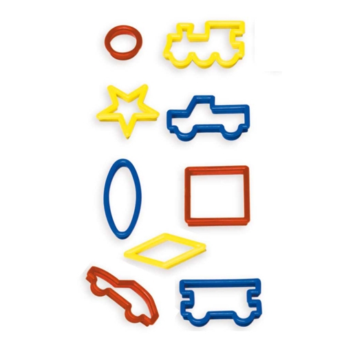 [TPC273] FORMINE PLASTICA - BUSTA 9 PZ. - SOGGETTI ASSORTITI (min.ord.12 o multipli)
