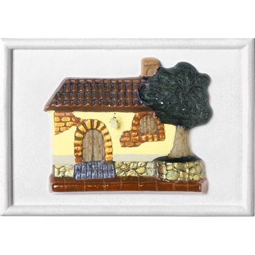 [TPC278-25] FORMA RILIEVO CM. 13x19 - CASA RUSTICA