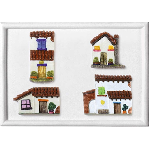 [TPC278-26] FORMA RILIEVO CM. 13x19 4 - CASETTE MESSICO