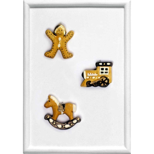 [TPC278-31] FORMA RILIEVO CM. 13x19 - DECORAZ.NATALE 1