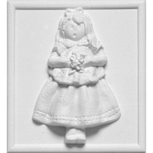 [TPC2780-1] FORMA RILIEVO CM. 21x23 - BAMBOLA 1