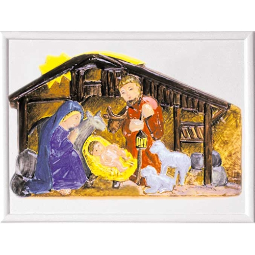 [TPC2782-11] FORMA RILIEVO CM. 19x33 - PRESEPE