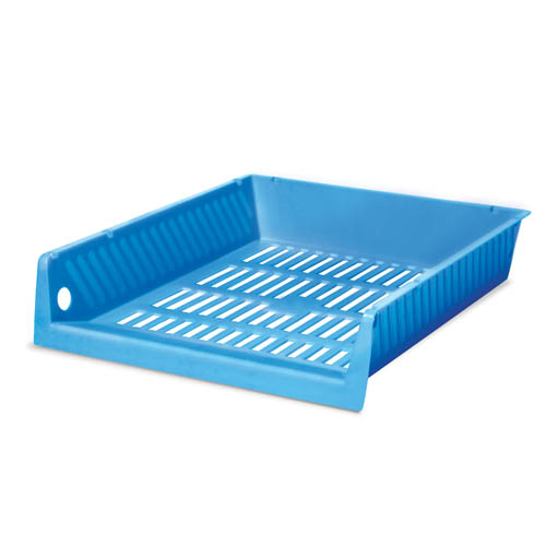 [TPC2S-3] PORTACORRISPONDENZA SOVRAPP. A INCASTRO - BLU (min.ord.20 o multipli)