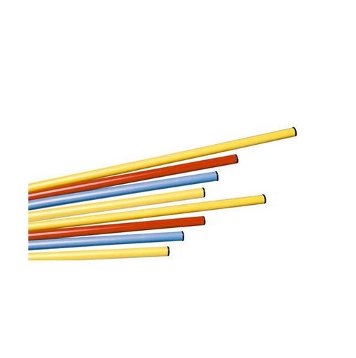 [TPC3008X4] BASTONE DIDATTICO  ANTIURTO CM. 80 - COL. ASS. - CONF.4 PZ.