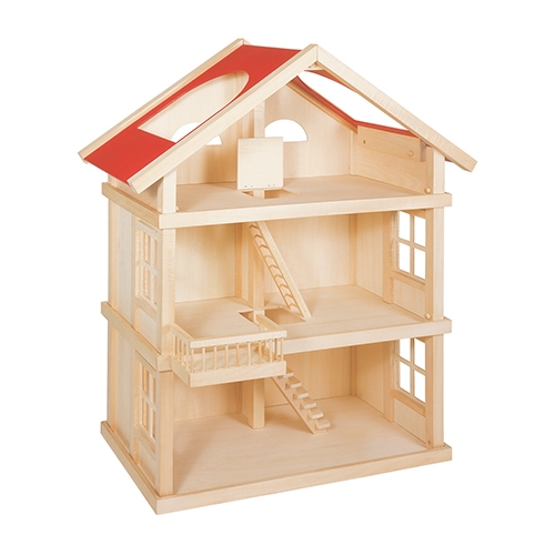 [TPC51957] CASA DELLE BAMBOLE IN LEGNO CM. 65x35, 5x86,3