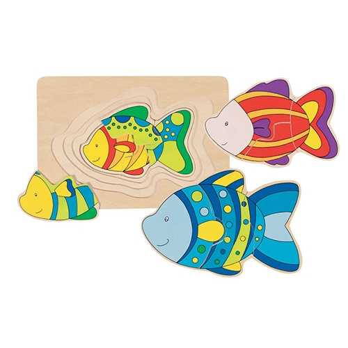 [TPC57897] PUZZLE CM.18X12,5 - PESCE (11 PZ.)