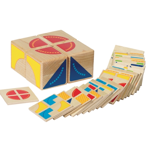 [TPC58649] CUBO DELLE COMBINAZIONI IN LEGNO - 30 PEZZI