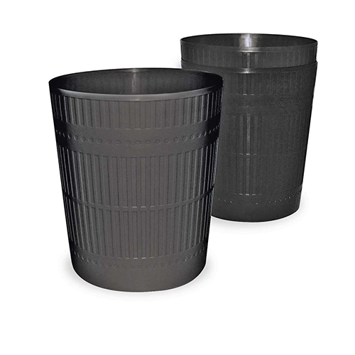 [TPC5L-4] CESTINO GETTACARTA NERO (min.ord.10 o multipli)