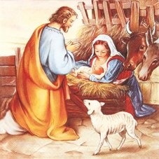 [TPC610117] TOVAGLIOLI CM.33X33 - CONF.20 PZ. - PRESEPE