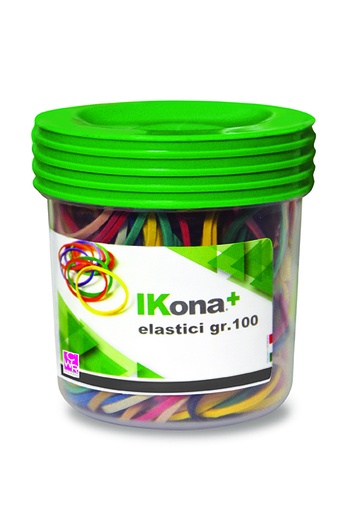 [TPC65-100] ELASTICI IKONA+ - BARATTOLO GR.100 (min.ord.10 o multipli)