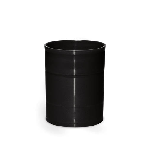 [TPC70-NE] BARATTOLO PORTAMATITE NERO (min.ord.6 o multipli)