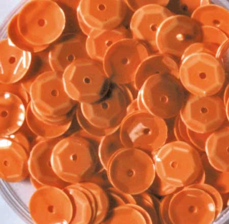 [TPC930P-06] PAILLETTES OPACHE - CONF. 12 SCATOLETTE - ARANCIO