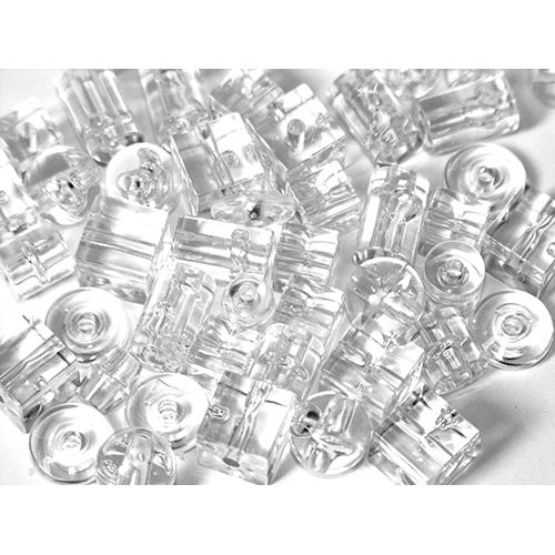 [TPC947-1] PERLE TRASPARENTI - BARATTOLO ML.150 - CRISTAL
